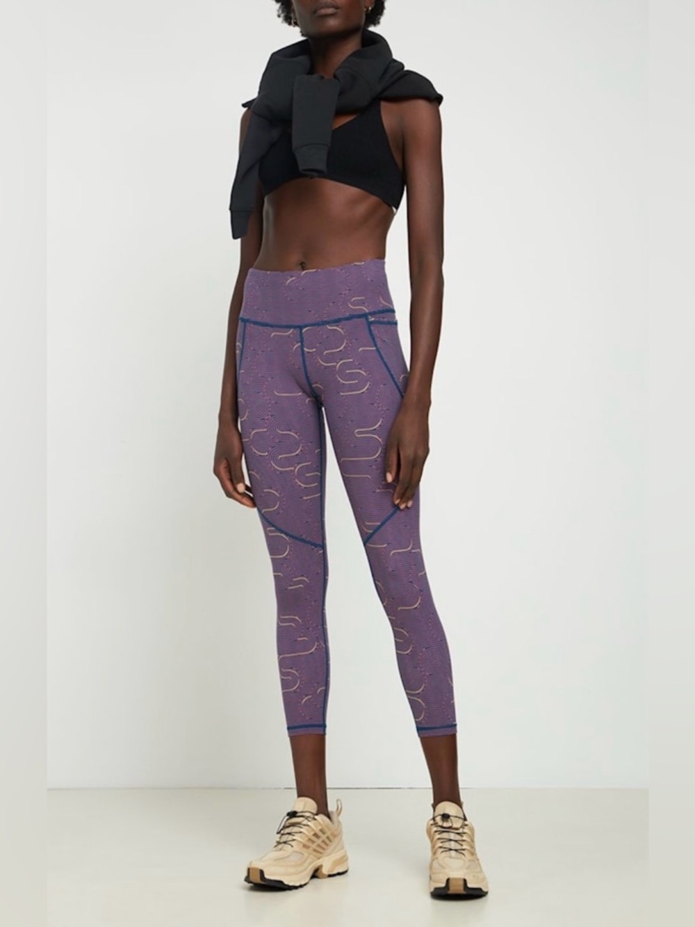 Sweaty Betty Power 7/8 Leggings US 4-6 High Waist Print NWT